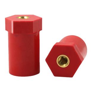 JYZ绝缘子直径30新能源接线柱内螺纹型公制纯黄铜环保阻燃UL-94V0