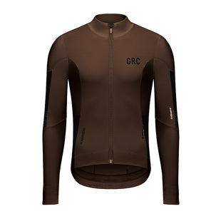 GRC桀骜无尽秋冬季RESEARCH加绒保暖公路自行车骑行服外套男