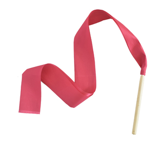 儿童体操彩带木棒红绸带大红绸子幼儿园课间道具舞蹈表演艺术彩带