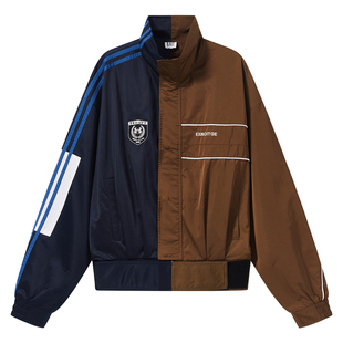 EXITMODE BY BLINDNOPLAN 25AW 撞色阴阳运动外套设计感短款夹克