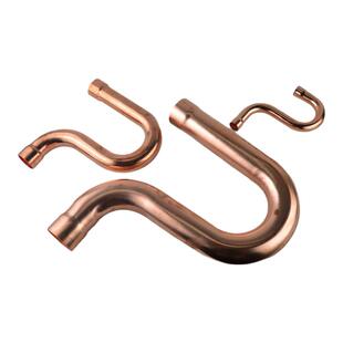 紫铜P型弯头 冷库焊接回油弯 存油弯弓背弯 铜管焊接制冷配件