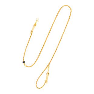 派思维仙境漫游彩色编织狗牵引绳训练多色可选P绳双头牵引多功能