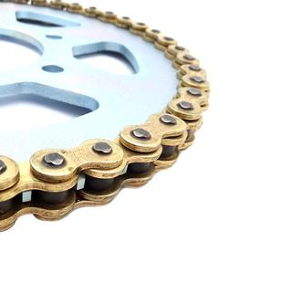 征和 428H/520H 金色加强加厚125/150摩托车链条越野非油封链条