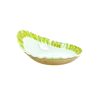 刺身盘高端拼盘餐具干冰三文鱼冰盘鱼生摆盘龙虾盘水果凉菜玻璃碗