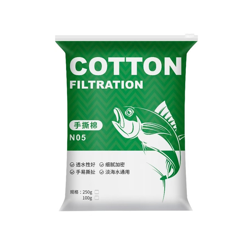 羊绒棉鱼缸专用过滤棉过滤材料加厚高密度净化白海绵生化棉手撕棉