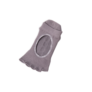 哈瓦塔专业全棉瑜伽五指袜女舞蹈袜运动袜防滑袜防臭防菌普拉提袜