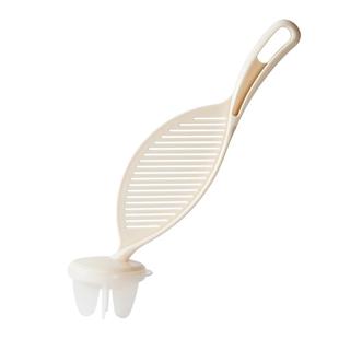 川岛屋淘米神器食品级洗米沥水挡板量杯过滤器漏勺厨房洗米筛滤网