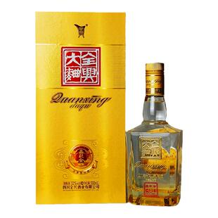 全兴大曲晶彩金新版52度38度浓香型纯粮食白酒500ml*2瓶/6瓶整箱