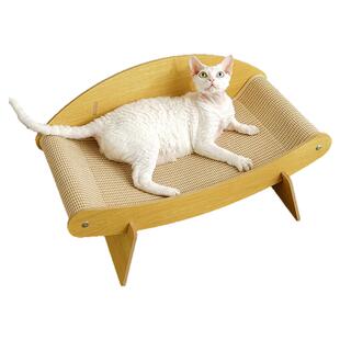 剑麻猫抓板耐磨不易掉屑猫窝一体大号躺椅贵妃椅耐抓沙发猫咪睡床