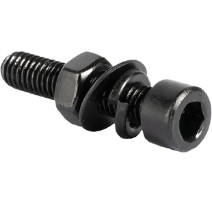 12.9级高强度内六角螺栓螺丝螺母平弹垫套装加长杆2M3M4M5M6M8-30