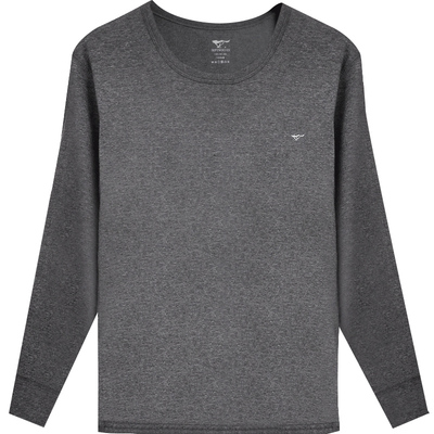 七匹狼男士无缝纯棉中年保暖内衣