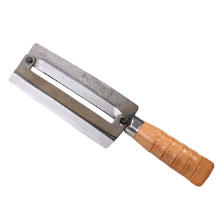 久保利甘蔗削皮刀大号砍菠萝甘蔗专用刀水果店多功能不锈钢削皮器