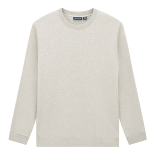 【可机洗牦牛绒】十如仕男士智性风圆领毛衣纯棉针织通勤毛衫FS06