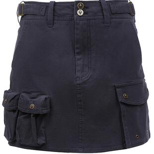 【ONLY奥莱】春夏新款时尚休闲口袋短款A型工装半身裙女