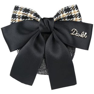 头花女职业工作发网空姐盘头发护士盘发头饰银行网兜发饰2025年新