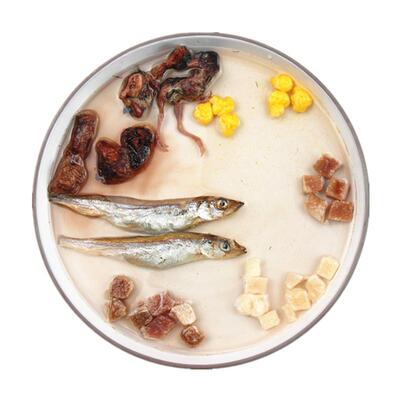 冻干零食鹌鹑鸡肉蛋黄多春鱼满籽