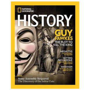 订阅 NATIONAL GEOGRAPHIC HISTORY 国家地理历史杂志 美国英文原版 ：年订6期 F077