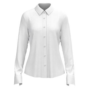 BRANDBYMEI白色衬衫高级抗皱免熨烫新款女士长袖气质名媛上衣设计