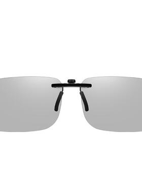 c大shu偏光日夜两用变色墨镜夹片