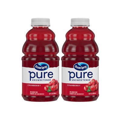 优鲜沛纯蔓越莓汁946ml进口果汁