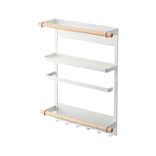 日式冰箱挂架磁吸厨房收纳侧壁置物架厨房纸巾架用纸架磁铁侧挂架