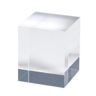 透明亚克力砖方块柱子手办模型展示底座垫块拍摄道具有机玻璃PMMA