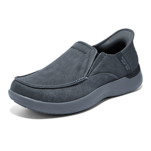 Skechers斯凯奇闪穿鞋|男鞋运动鞋一脚蹬爸爸鞋软底健步鞋舒适夏