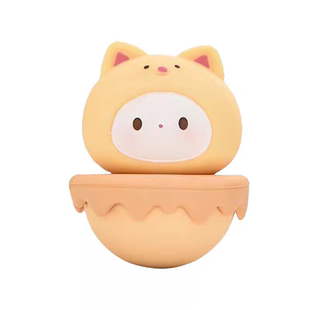 可爱不倒翁治愈情绪办公室桌面小摆件装饰品工位解压神器女生礼物