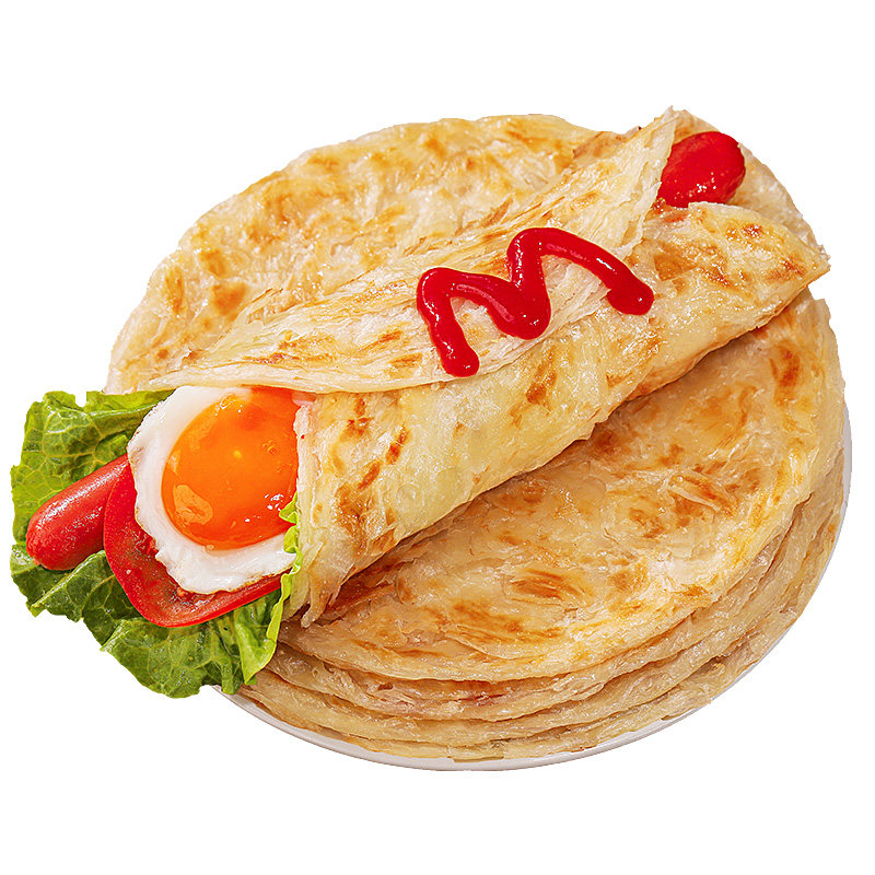 皇家小虎早餐半成品手抓饼葱油饼