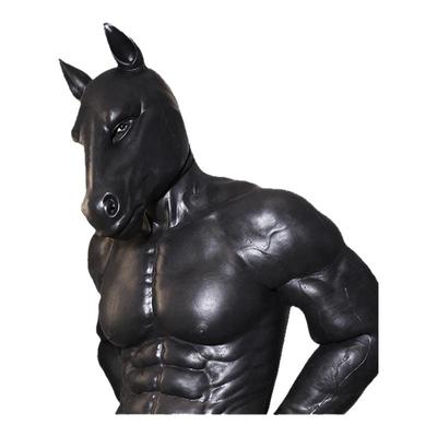 smitizen怪物马头面具硅胶头套