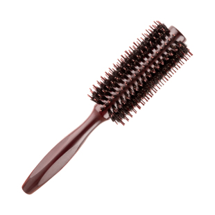 梳子卷发梳猪鬃毛内扣圆筒梳男士女士专用定型卷发梳子蓬松颅顶