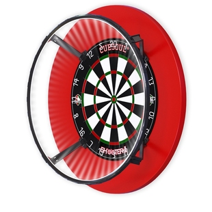 CUESOUL/Q獸飞镖盘无影灯 专业比赛琼麻靶电子靶支架护圈飞镖靶灯