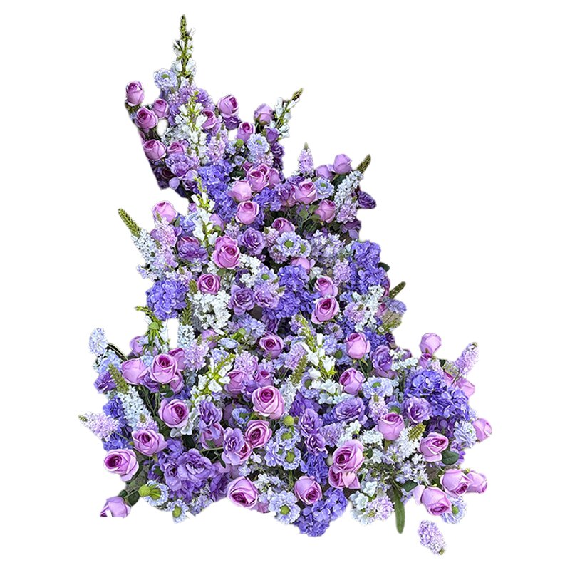 提车仪式瀑布花海美哭了