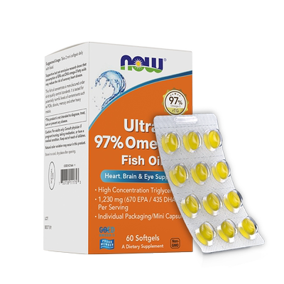深海鱼油NOW小知己97%鱼油