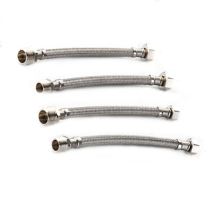 德国认证PEX管欧标龙头进水管3分4分延长管三分转四分延长软管