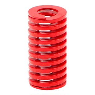 国产65mn红色模具扁压缩五金配件矩形TM中负荷非合金钢弹簧