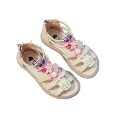 英国NewBility玲娜贝儿女罗马鞋