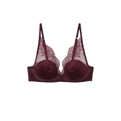 Intimissimi意舒漫ELENA性感纯欲蕾丝网纱聚拢文胸内衣RI2584E