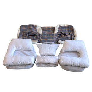 耳枕枕皮分区枕套可调节高度颈椎枕头侧睡枕头荞麦枕颈椎变直反弓