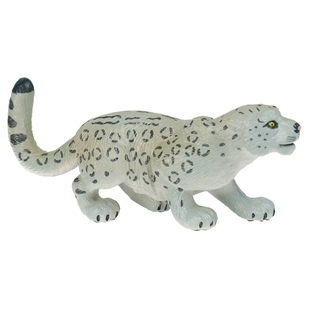 林畅模玩儿童野生动物园玩具雪豹模型猎豹花豹猫科动物仿真豹子