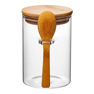 糖罐厨房糖盒商用盐糖调料盒糖粉罐子装撒糖盅白糖收纳盒盐罐家用