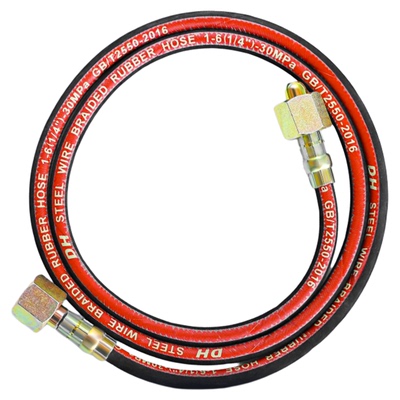 氩气瓶高压过气导气管二氧化碳氧气大瓶转小瓶G5/8充气过桥高压管