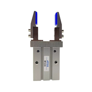 MHZ2手指气缸平行夹爪治具夹头HFZ10/-16/20/25D支架加宽内撑机械