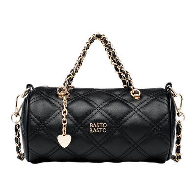 【专柜同款】百思图链条圆筒包