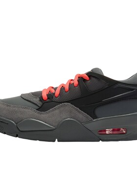 Nike耐克女鞋air Jordan 4RM AJ4黑灰色低帮复古篮球鞋IO7613-080