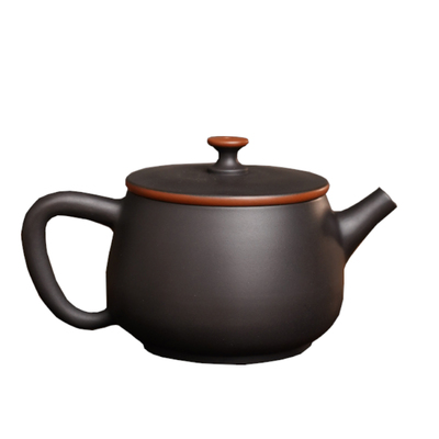 紫陶手工大容量复古茶壶