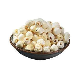 湖南特产湘潭白莲子干货25年新莲去芯莲米500g无芯取芯磨皮湘莲子