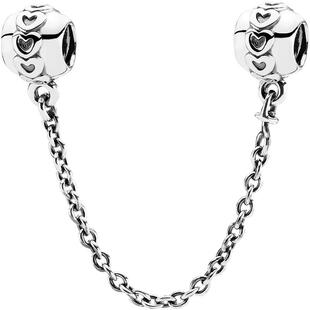 Pandora潘多拉永恒的心安全链DIY串珠设计风格百搭情侣礼物