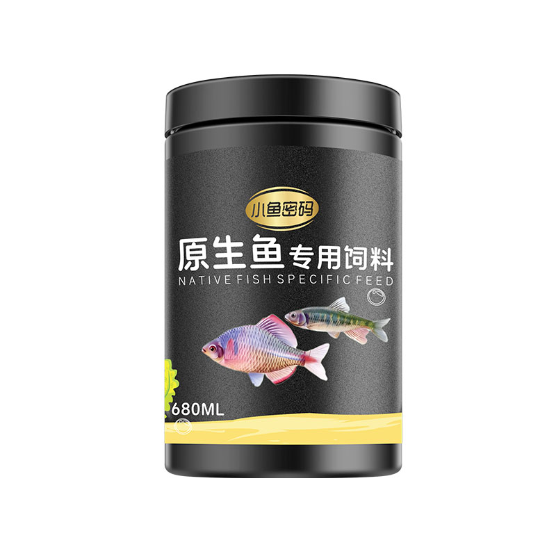 高蛋白原生鱼饲料溪流鱼鳑鲏斗鱼虾虎长宽鳍鱲马口上浮下沉鱼食