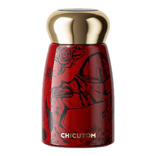 陶瓷保温杯小巧便携迷你水杯女生高颜值2025新款口袋杯子马年礼物